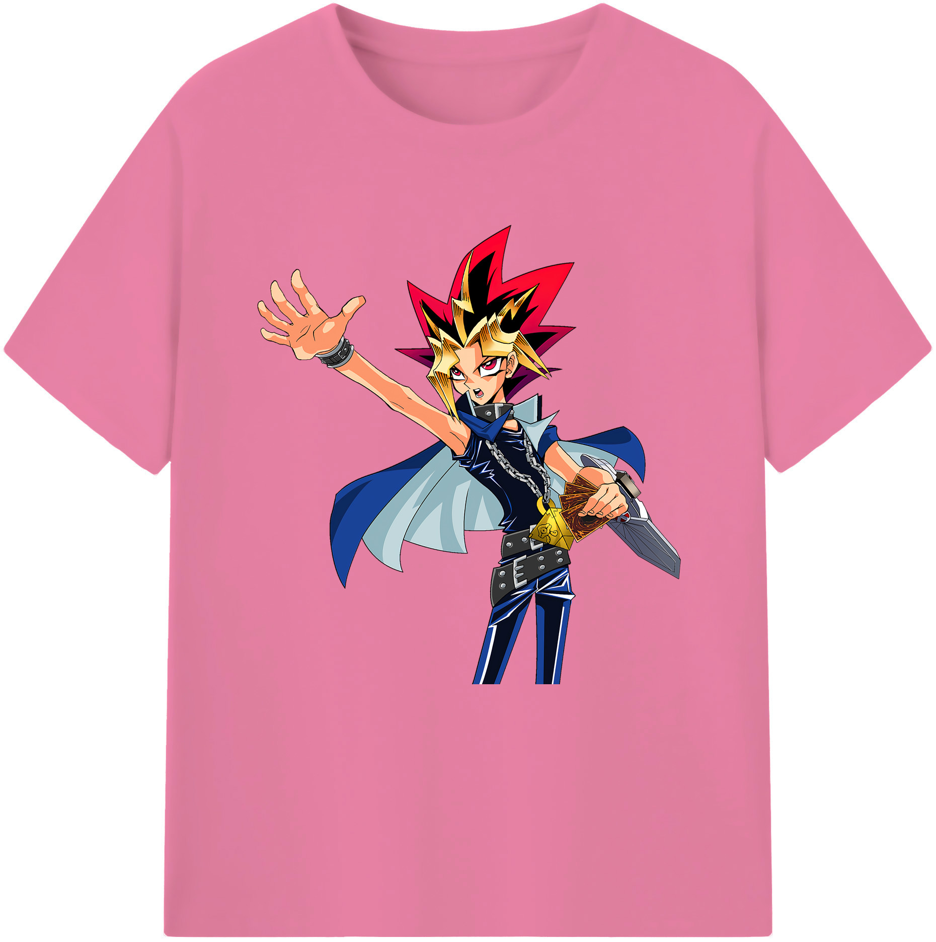 （画像用） 遊☆戯☆王 Yu-Gi-Oh! 綿100％半袖Tシャツ（フロントプリント）